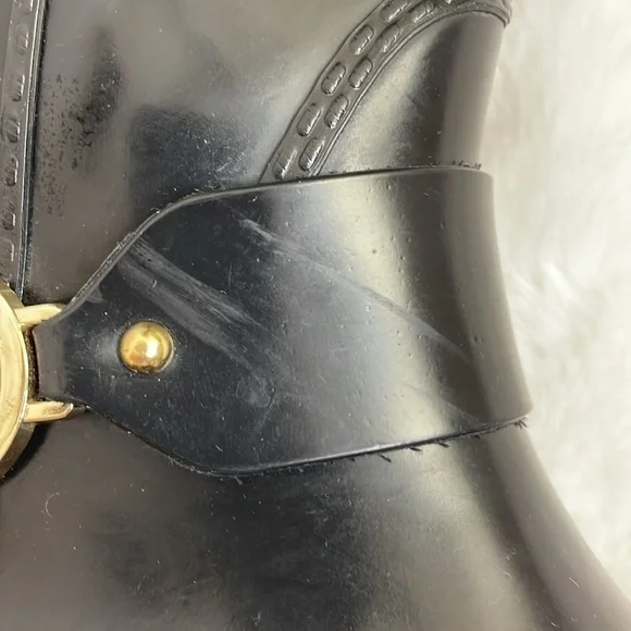 Michael Michael Kors Fulton Harness Tall Rain Boots - Picture 6 of 8